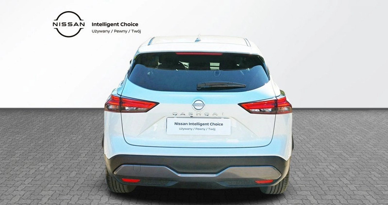 Nissan Qashqai cena 124900 przebieg: 5820, rok produkcji 2023 z Biała małe 137